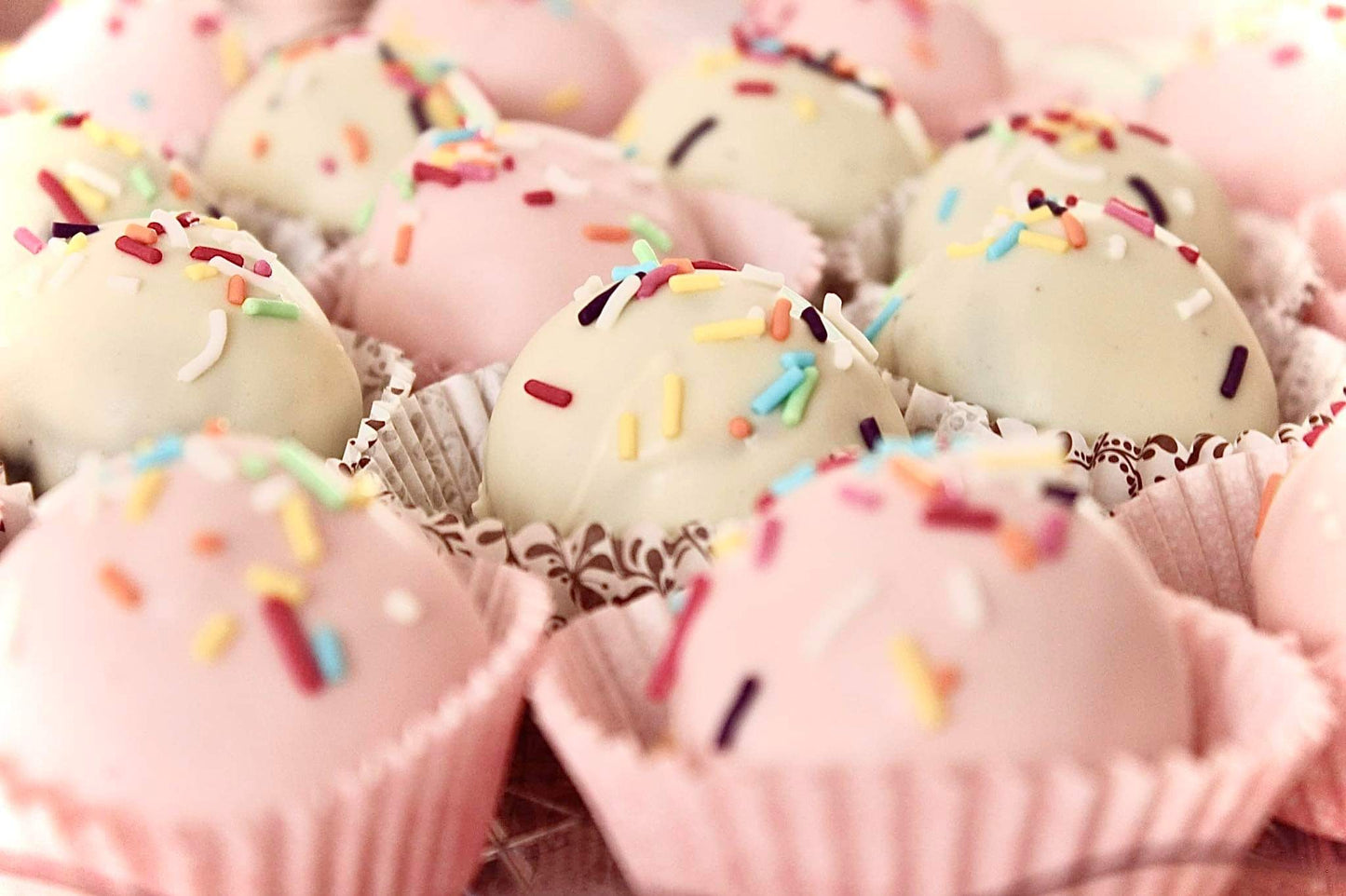 Confetti Cake Bombs